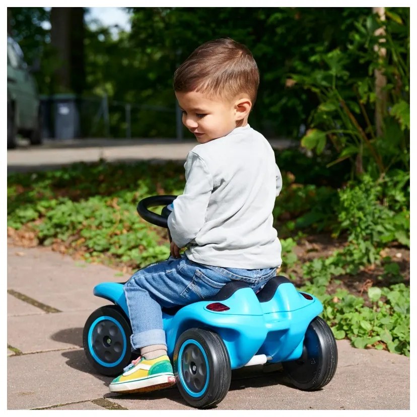 Big jeździk next blue bobby car z klaksonem i światłami