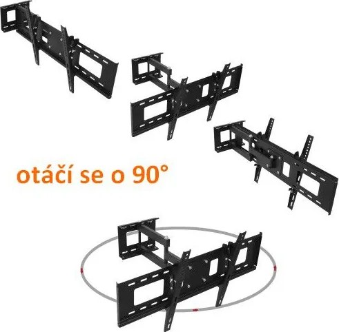 Uchwyt ścienny TV ze standardem VESA