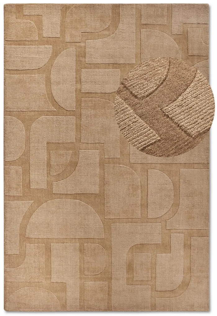 Dywan wełniany Villeroy &amp; Boch Alexis beżowy 160 cm x 230 cm