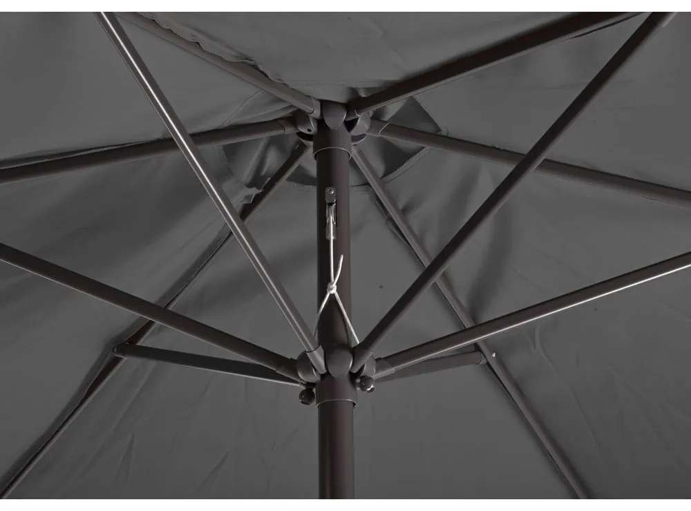 Szary parasol ogrodowy ø 300 cm – Garden Pleasure