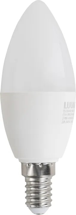 E14 Ściemniana żarówka LED C37 Opal 4,9W 470lm 2700-6500K