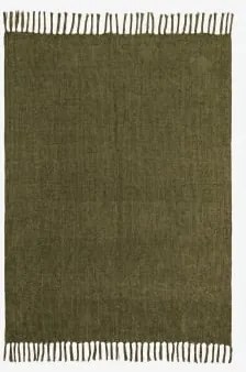 Koc Z Mikrofibry Maidina Intensywny Verde Olive & 140 X 200 Cm - Sklum