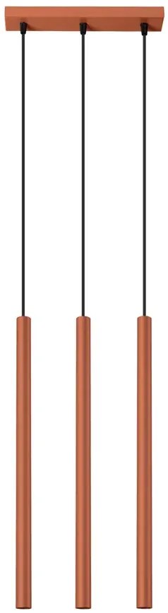 Czerwona elegancka lampa wisząca - M086 N3-M83