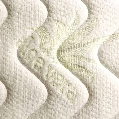 Materac piankowy z pokrowcem aloe vera 160x200 F4-P86