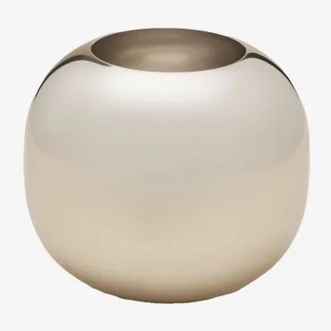 Wazon Ze Stali Brania ↑15 Cm - Sklum