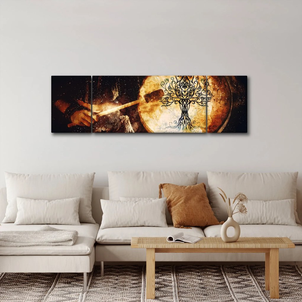 Obraz - Tajemnicze drzewo życia (170x50 cm)