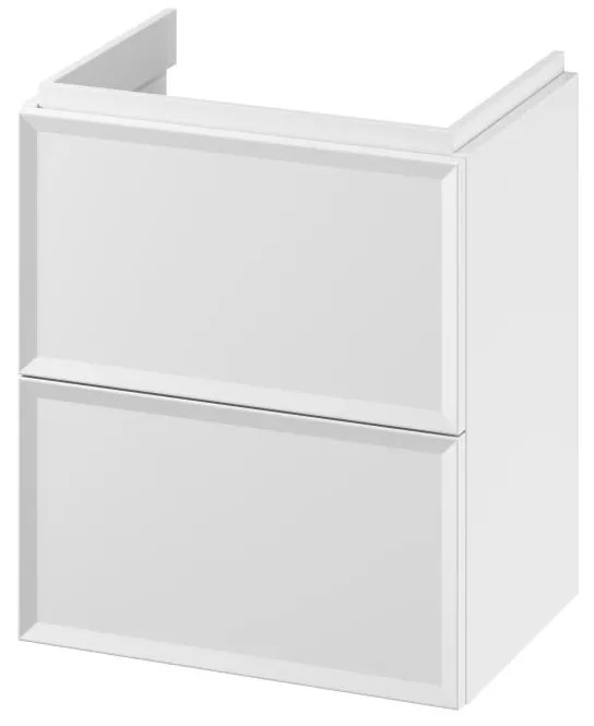 Cersanit S1021-005 -Wisząca szafka łazienkowa pod umywalkę MILLE SLIM 50x35 cm biała