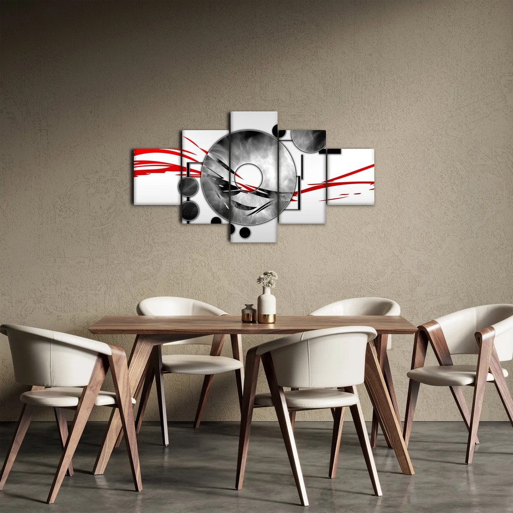 Abstrakcyjny obraz (125x70 cm)