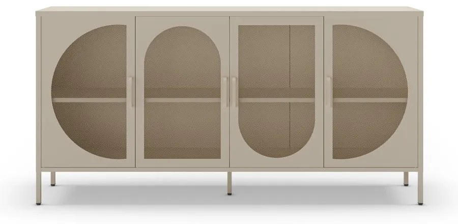 Kremowa komoda 160x90 cm Tayra – Marckeric