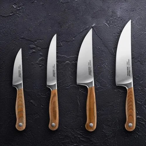 Tescoma Nóż Santoku FEELWOOD, 17 cm
