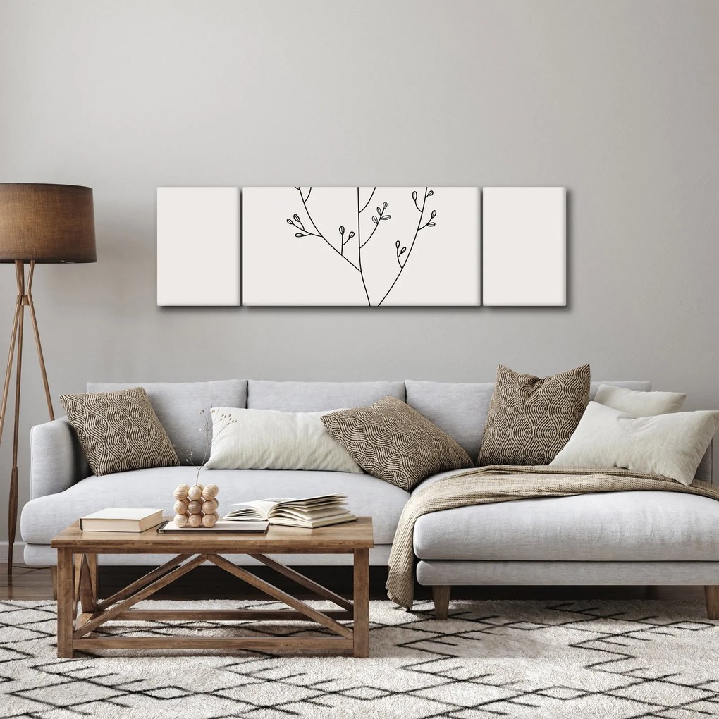 Obraz - Kwiat łąkowy N⁰3 (170x50 cm)