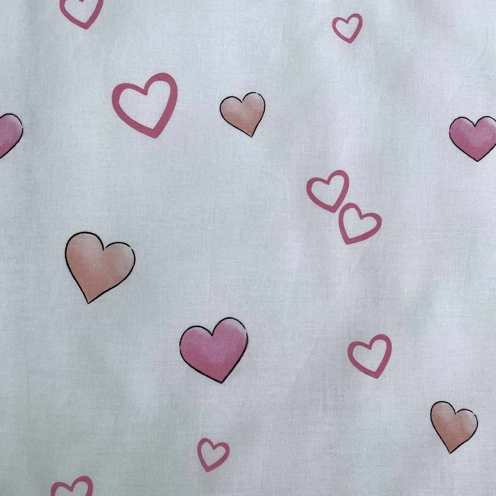 Jerry Fabrics Dziecięca pościel bawełniana do łóżeczka Minnie Powder pink