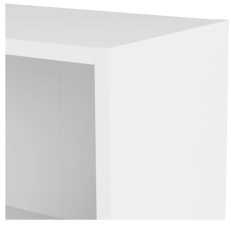 Biały regał Tvilum Basic, 79 x 107 cm