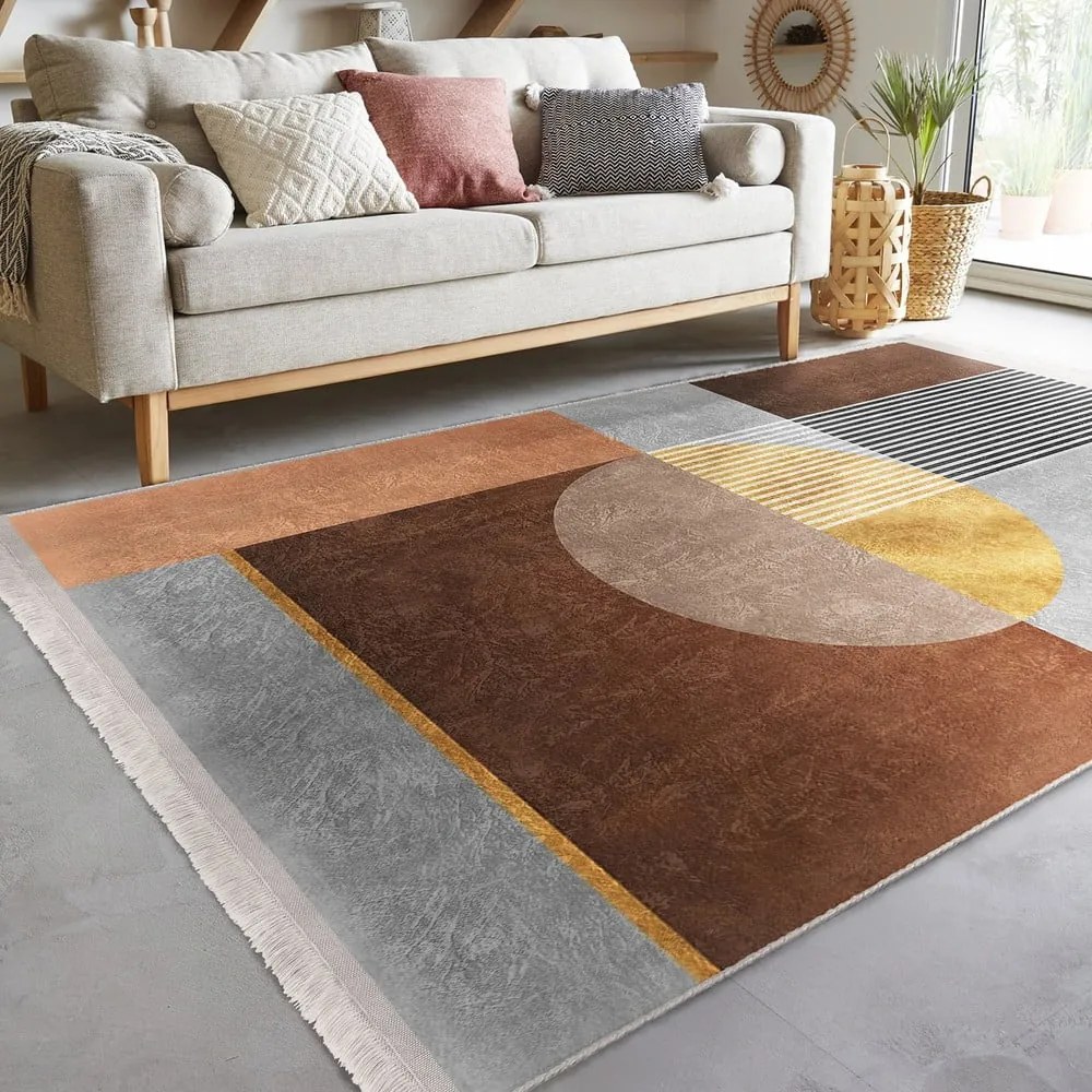 Szaro-brązowy dywan 160x230 cm – Mila Home