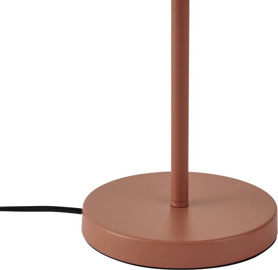 Lampa stołowa w stylu retro Mocha Steel 45 cm - Pauly