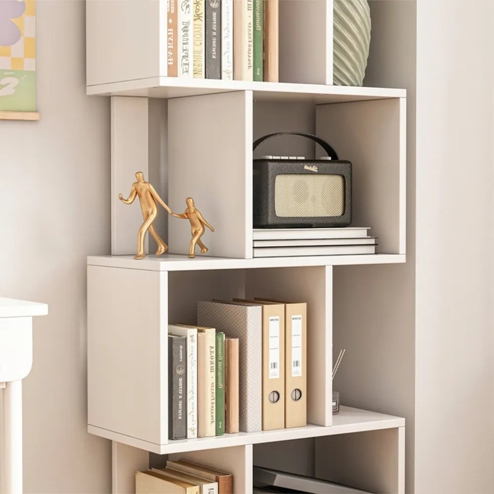 Otwarta biblioteka stojąca 140 cm – styl nowoczesny, loftowy, skandynawski