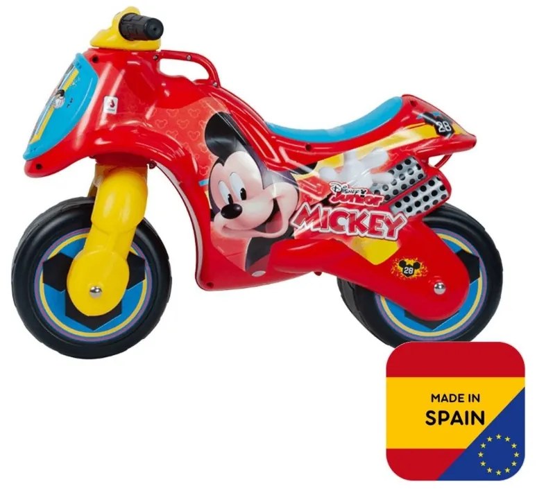 Injusa myszka miki jeździk motor rowerek biegowy