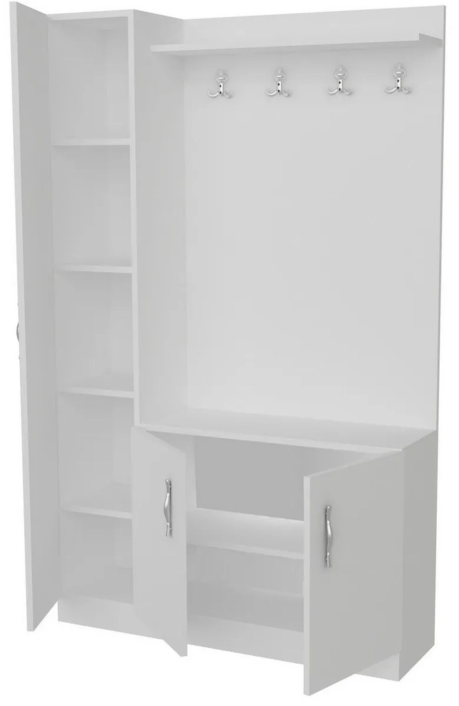 Zestaw do przedpokoju Naturel White