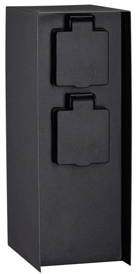 Paulmann 94657 - Zewnętrzny słupek zasilający RIO 2Z SCHUKO 230V IP44