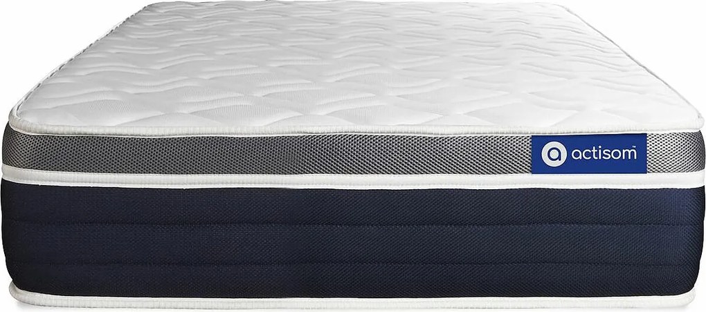 Materac Actiflex confort 120x210cm, Grubosc : 26 cm, sprezyny kieszeniowe i pianka z pamiecia ksztaltu, Umiarkowanie twardy, 7 stref komfortu