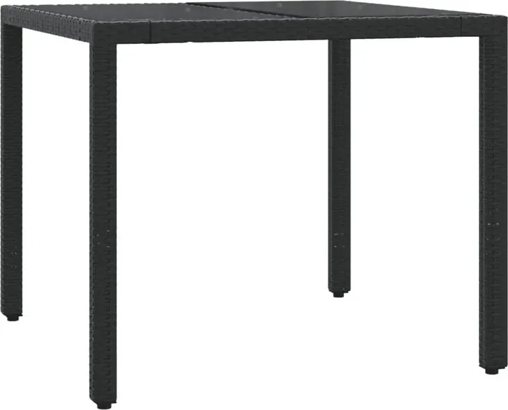 Zestaw ogrodowy z eleganckimi poduszkami w kolorze czarnym M1-T37