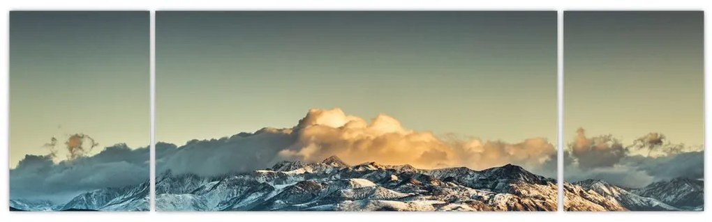 Obraz - szczyty górskie (170x50 cm)