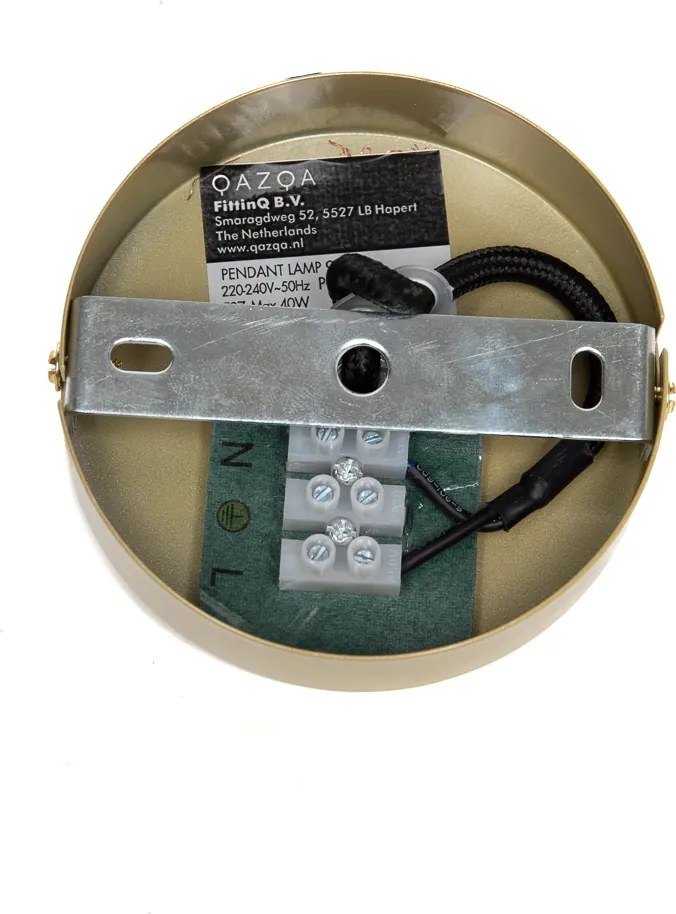 Industrialna lampa wisząca złota - Framework Basic