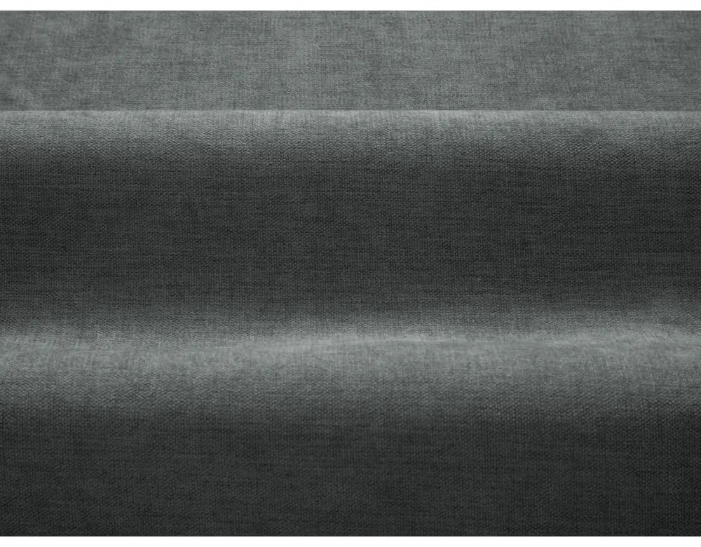 Ciemnoszare tapicerowane łóżko dwuosobowe ze schowkiem ze stelażem 140x200 cm Jason – Windsor &amp; Co Sofas