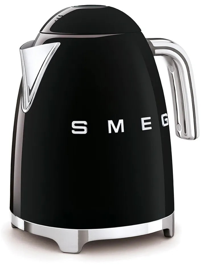 Czarny czajnik elektryczny ze stali nierdzewnej 1,7 l Retro Style – SMEG