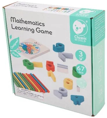 Classic world Gra edukacyjna matematyczna, 67 szt.