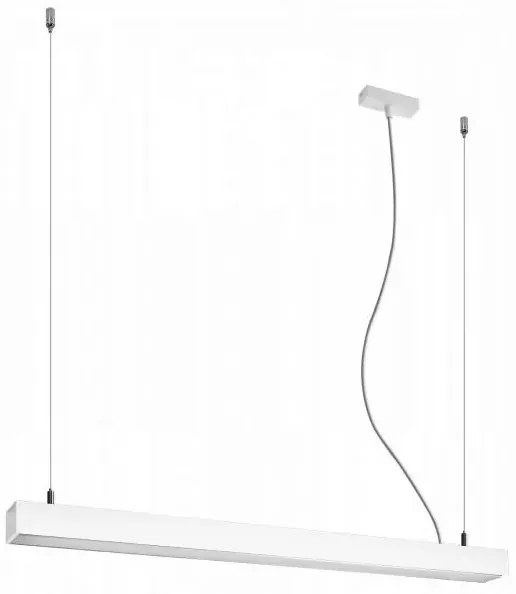 Biała lampa wisząca LED nad biurko 3000 K - EX619 A2-D87
