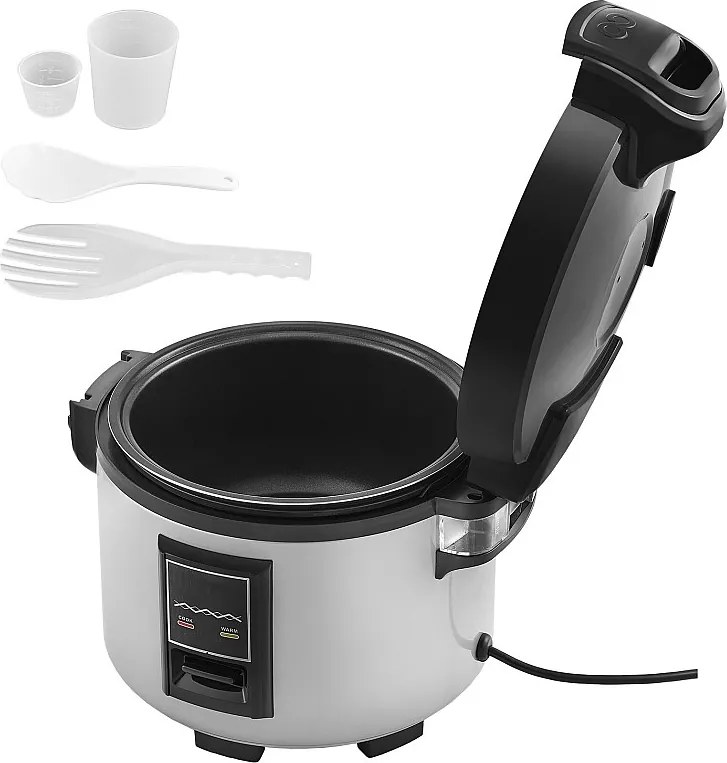 Komercyjne Urządzenie do Gotowania Ryżu SucceBuy, 45 Filiżanek 9 L, Nieprzywierająca Powłoka 12 H, Utrzymywanie Ciepła dla Restauracji