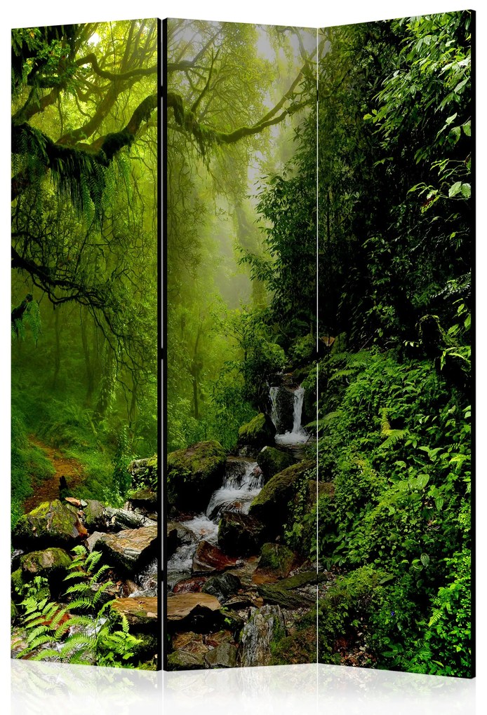 Parawan dwustronny Pejzaże 135x172 cm 3-częściowy zielony ARTGEIST B