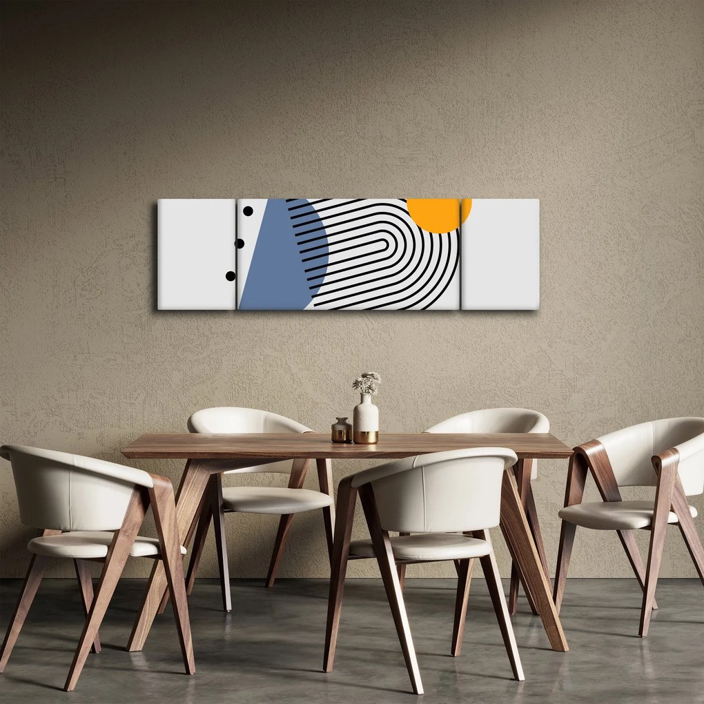 Obraz - Minimalistyczna abstrakcja N⁰2 (170x50 cm)