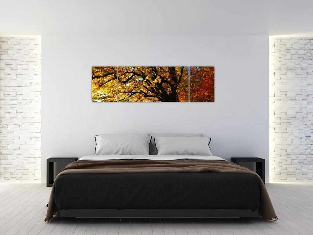 Obraz jesiennego drzewa (170x50 cm)