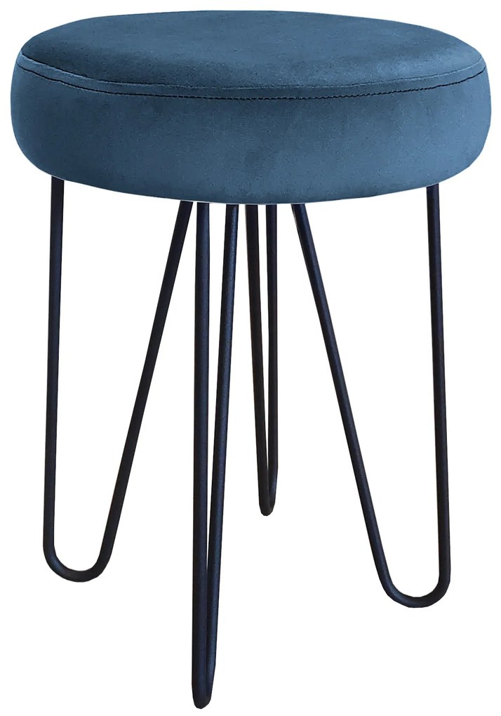 Taboret Venus HAIRPIN noga czarna MG33