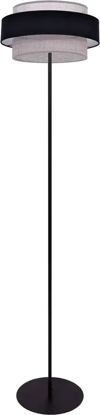 Lampa podłogowa boho z podwójnym abażurem - 3X A535 F6-E78