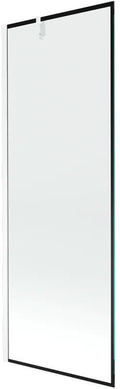 Mexen Next parawan nawannowy 1-skrzydłowy 70 x 150 cm, czarny wzór, biały - 895-070-000-00-70-20