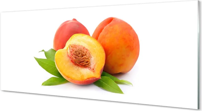 Panel szklany do Kuchni Złocista Morela