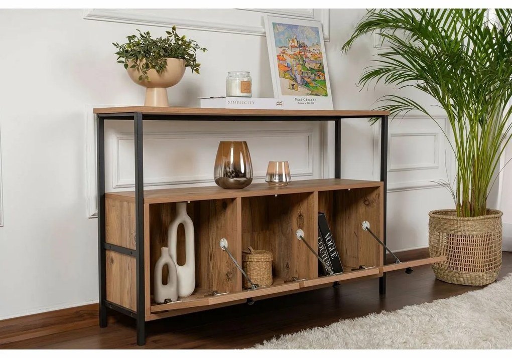 Szafka Solace Atlantic Pine and Black