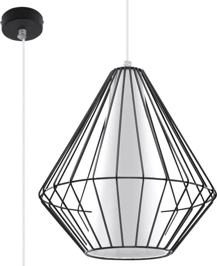 Industrialna lampa wisząca druciana G6-P13