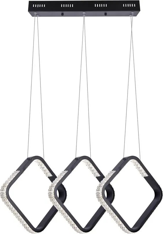 Potrójna lampa wisząca glamour - 6X S859 Z7-D89