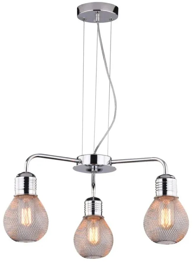 Żyrandol w stylu industrialnym - K533-Rezi