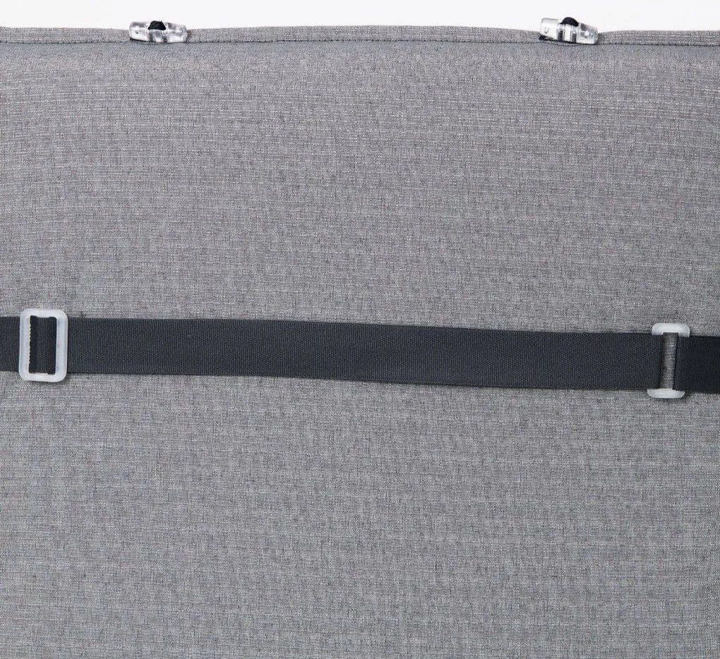 Doppler ELEGANT 2430 - poduszka na leżak ogrodowy z zagłówkiem