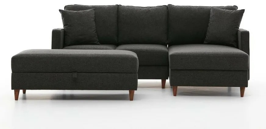 Sofa narożna Eva Right Anthracite