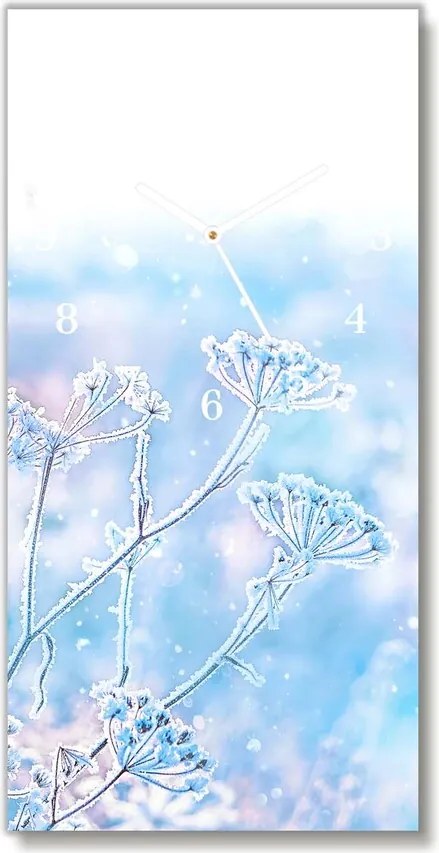 Zegar ścienny Zima Śnieg Boże Narodzenie