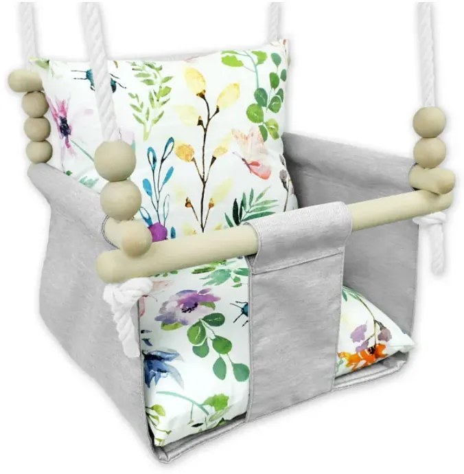 Wodoodporna huśtawka dziecięca kwiatki Z6-C80