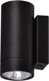 Czarny metalowy nowoczesny kinkiet tuba - 2X A788 D0-B53
