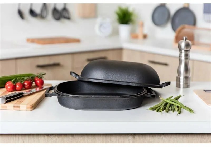 Banquet Brytfanna żeliwna EXCELLENT, 39 x 26 x 14 cm