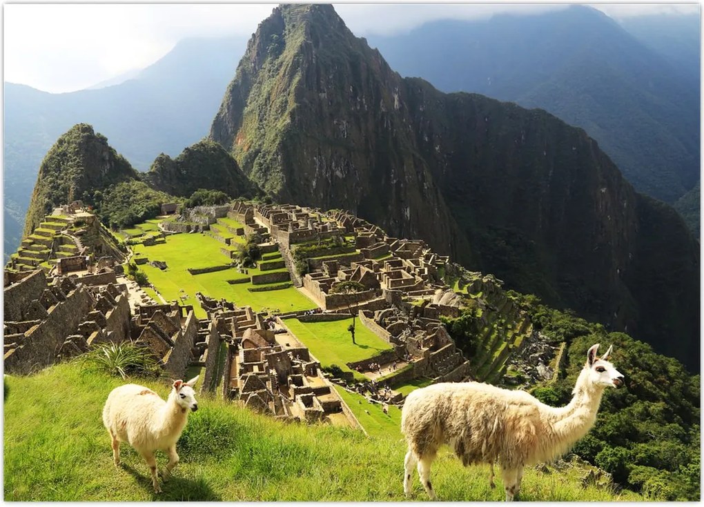 Obraz na szkle - Machu Picchu (70x50 cm)